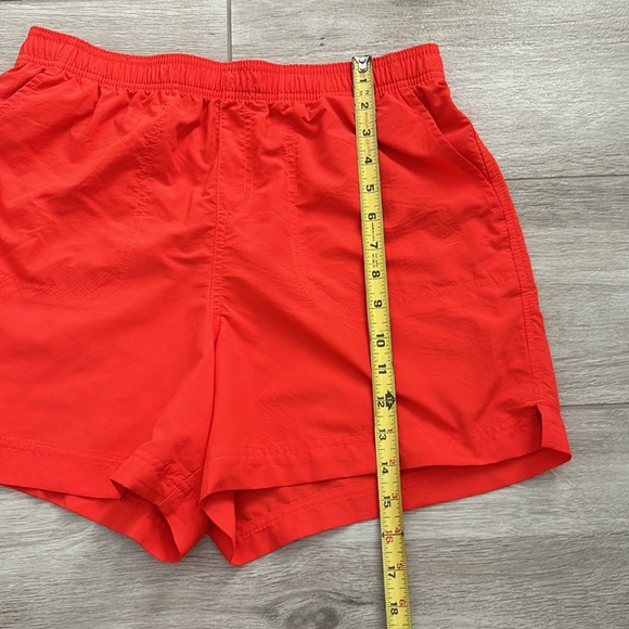 Columbia Orange Shorts Size Medium With Pockets - Picture 8 of 16